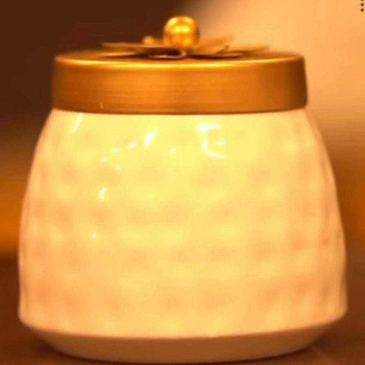 Hammered Mild Steel Polished Dryfruits Jar with Lid Golden Coated Design Decorative Serving Bowls Container Return Gift for Housewarming Wedding Handmade Candy Jar (pack of 1/4/16 - 3.4’) - LoveNspire