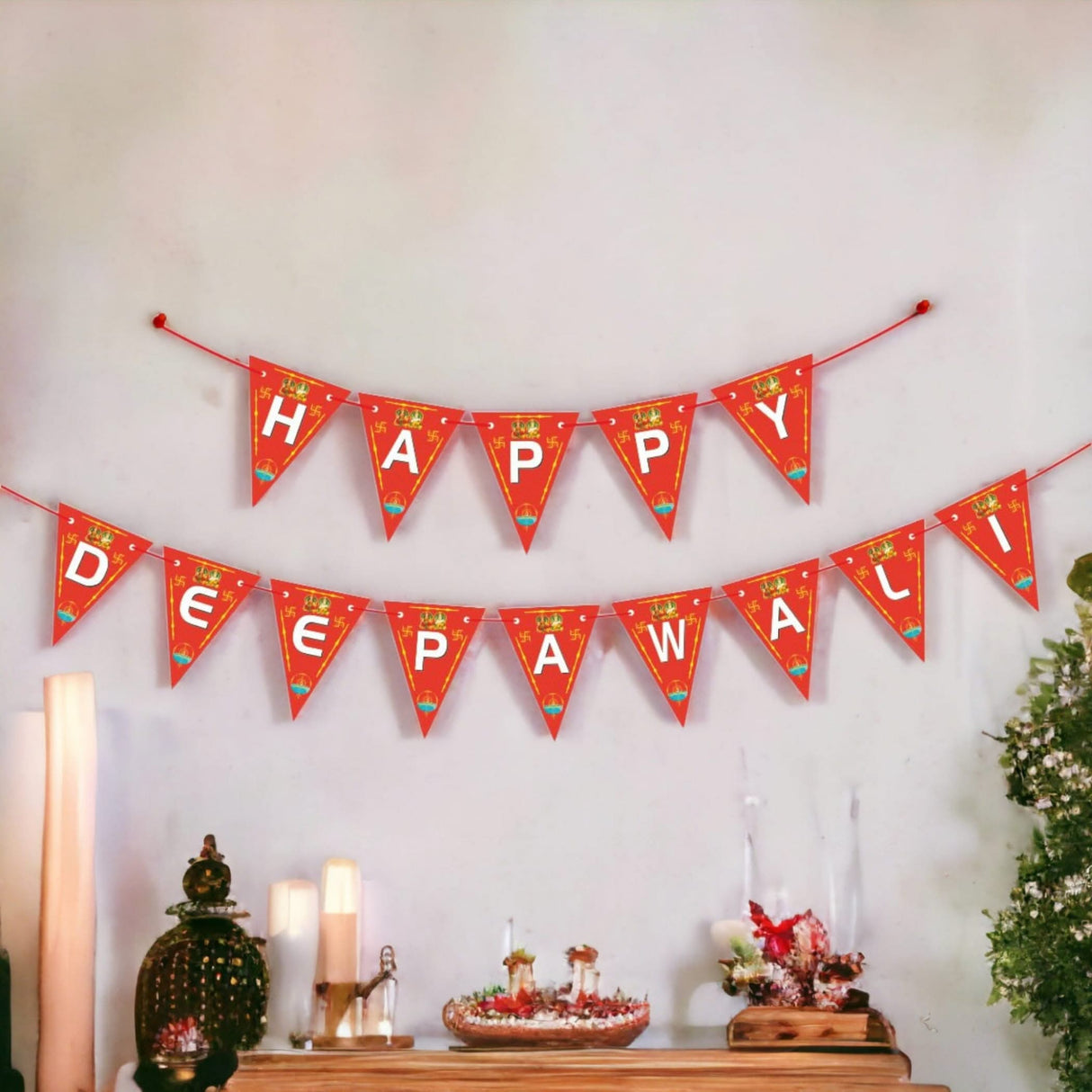 Happy Deepawali Banner, Happy Diwali Banner, Deepawali Decor, Diwali Decorations, Diwali Backdrop, Diwaly Party, Diwali Garland, Diwali Decor - LoveNspire