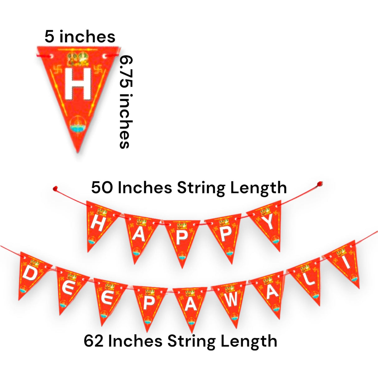 Happy Deepawali Banner, Happy Diwali Banner, Deepawali Decor, Diwali Decorations, Diwali Backdrop, Diwaly Party, Diwali Garland, Diwali Decor - LoveNspire