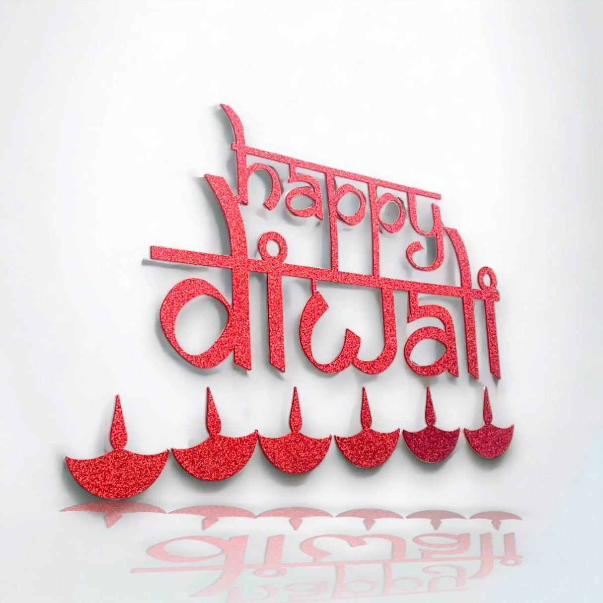 Happy Diwali Sign, Diwali Decoration, Happy Diwali Cutout, Diwali Home Decor, Diwali Backdrop - LoveNspire