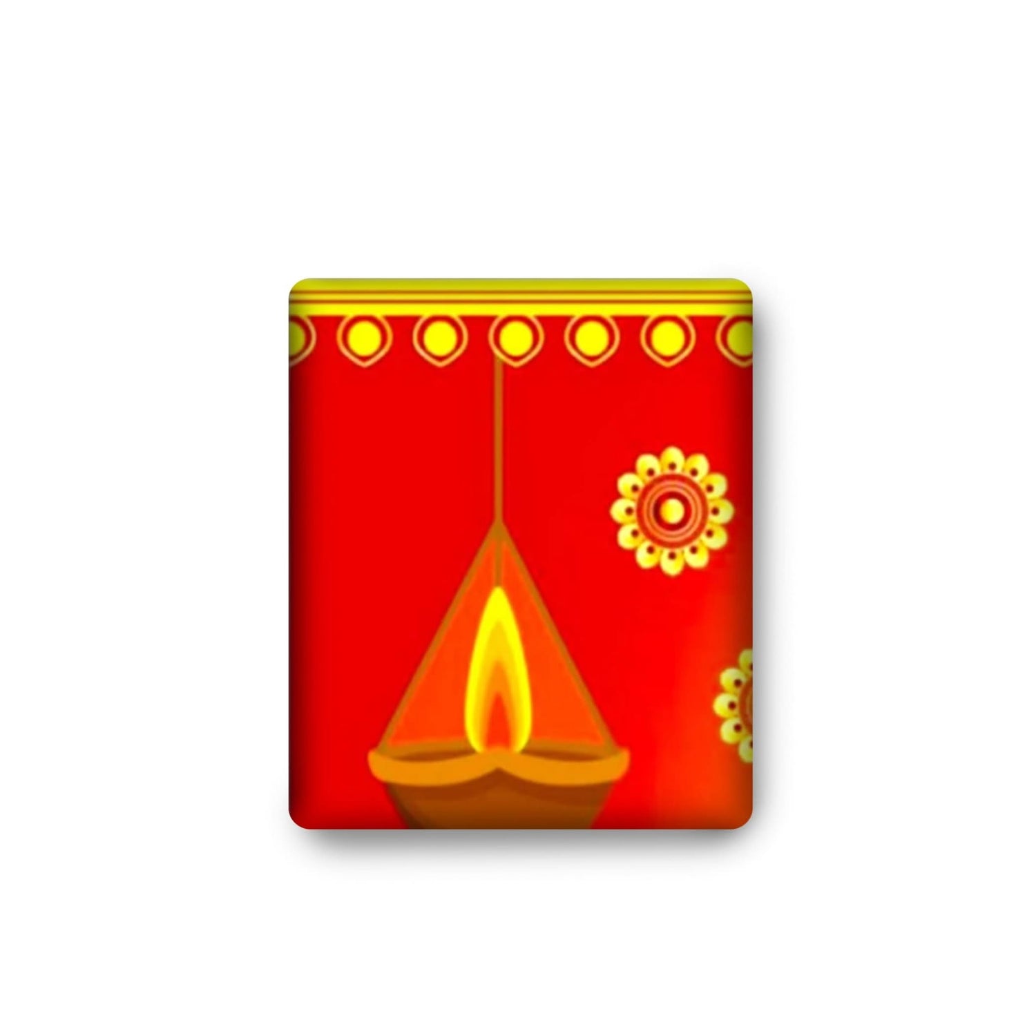 Happy Navratri Banner Indian Traditional Cloth 5x8 Feet Backdrop Indian Navratri Decor Pooja Wall Decor Indian Wall Art Photo Decor Banner Decorative Pooja Cloth Navratri Celebration - LoveNspire