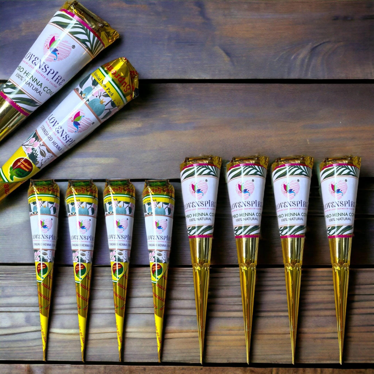 Henna Cones, Henna Tattoo, Mehndi Cones, Organic Henna Cones, Natural Handmade,temporary Henna Tattoo, - LoveNspire