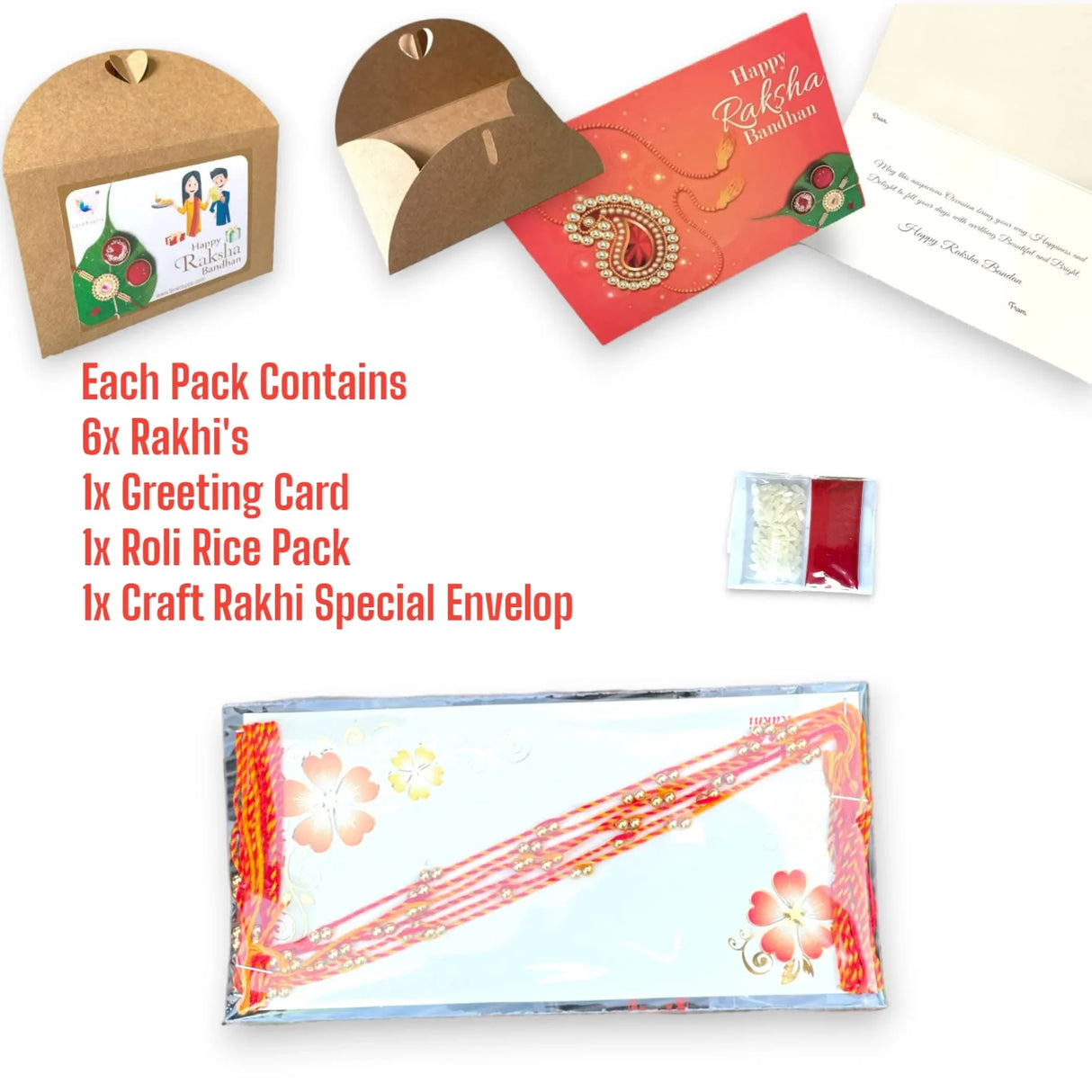 6CT India Rakhi for Brother Traditional Ghungroo Rakhi Designer Fancy Bracelet Rakhi for Bhaiya Brother Bhai Bhabhi Handmade Rakhi Gifts Roli Chawal - LoveNspire