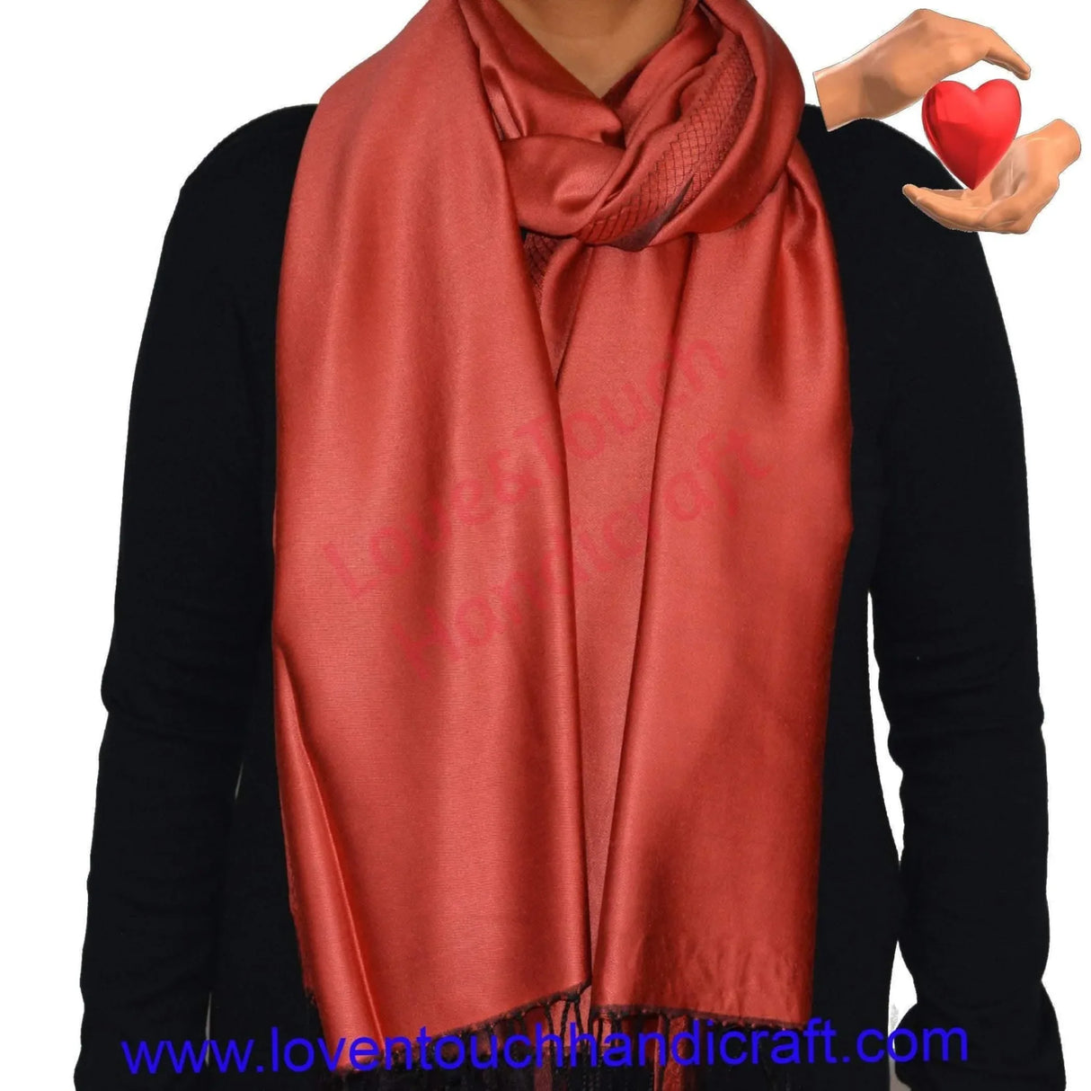 Indian Pashmina Shawl, Christmas & Thanks Giving Gift, , Soft Wool Wrap, Gift for Her, Kasmiri Stole, Scarf for Her, Knit Shawl, Women Shawl Wrap, Bridal Shawl, Wedding Favors - LoveNspire