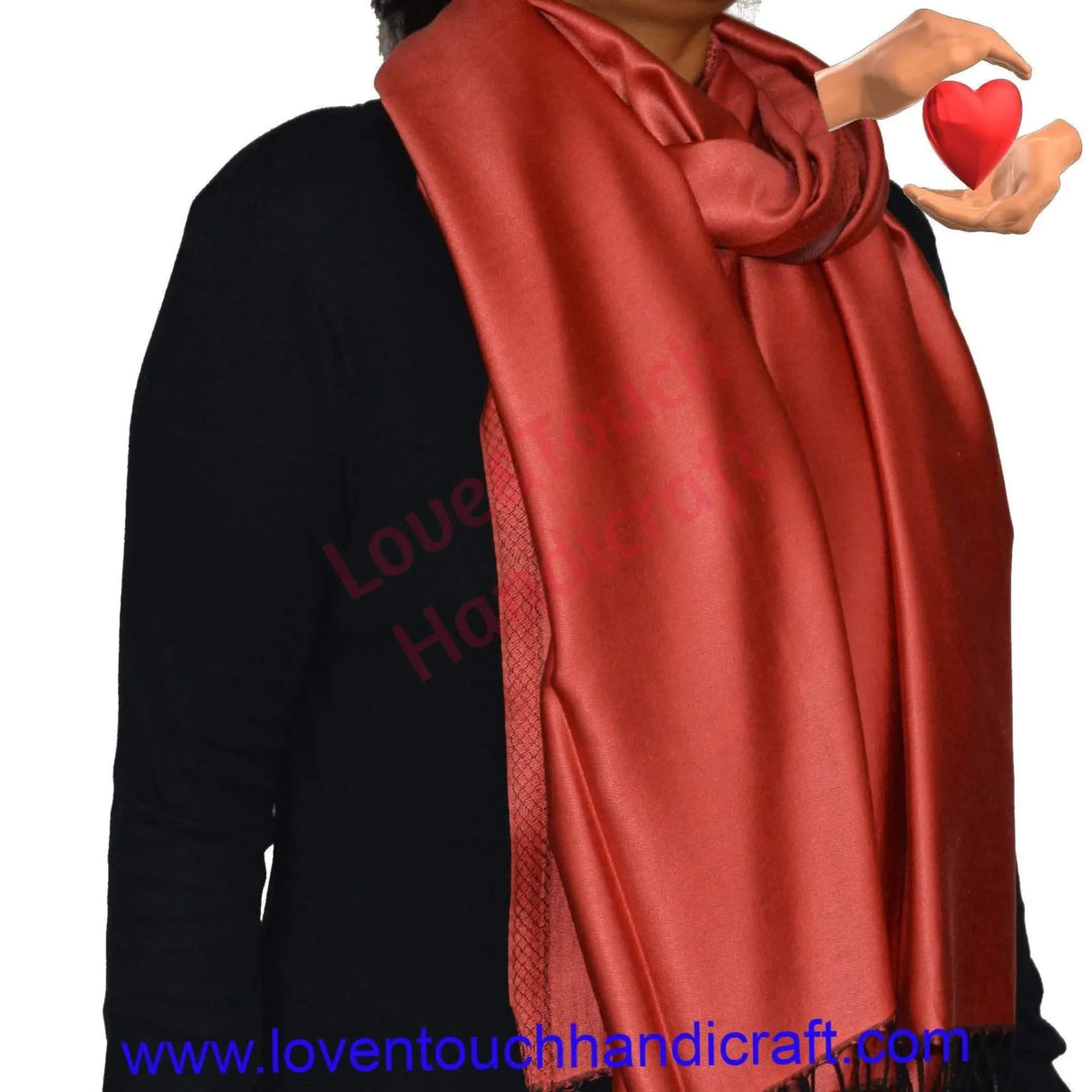 Indian Pashmina Shawl, Christmas & Thanks Giving Gift, , Soft Wool Wrap, Gift for Her, Kasmiri Stole, Scarf for Her, Knit Shawl, Women Shawl Wrap, Bridal Shawl, Wedding Favors - LoveNspire