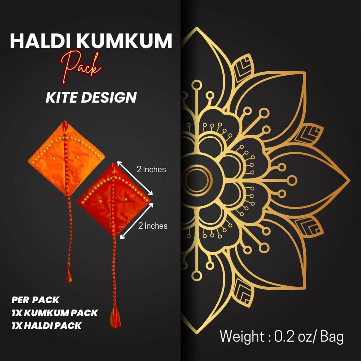 Haldi Kumkum Packets Bulk Kite Style Mini Packs Premium Sindoor and Turmeric Powder Combo - Hindu Thamboolam Set for Indian Wedding Havan Durga Puja Festive Essentials Return Gift - LoveNspire