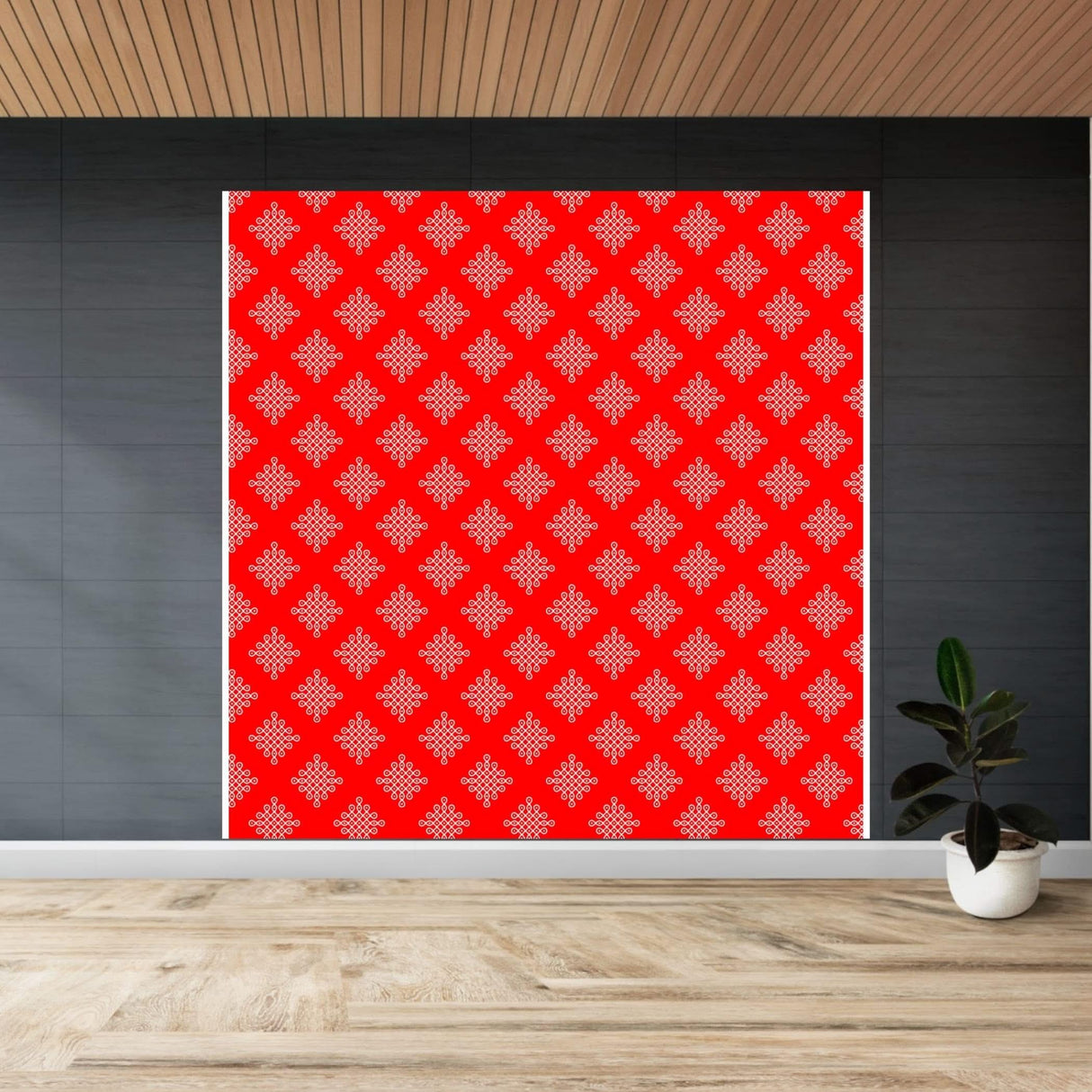 Kolam Rangoli Backdrop Indian Traditional Cloth Backdrop Photo Decor Banner Pooja Room Decor Decorative Cloth Dot Kolam Backdrop for Diwali Ganesha Puja Wedding Housewarming Gift - LoveNspire