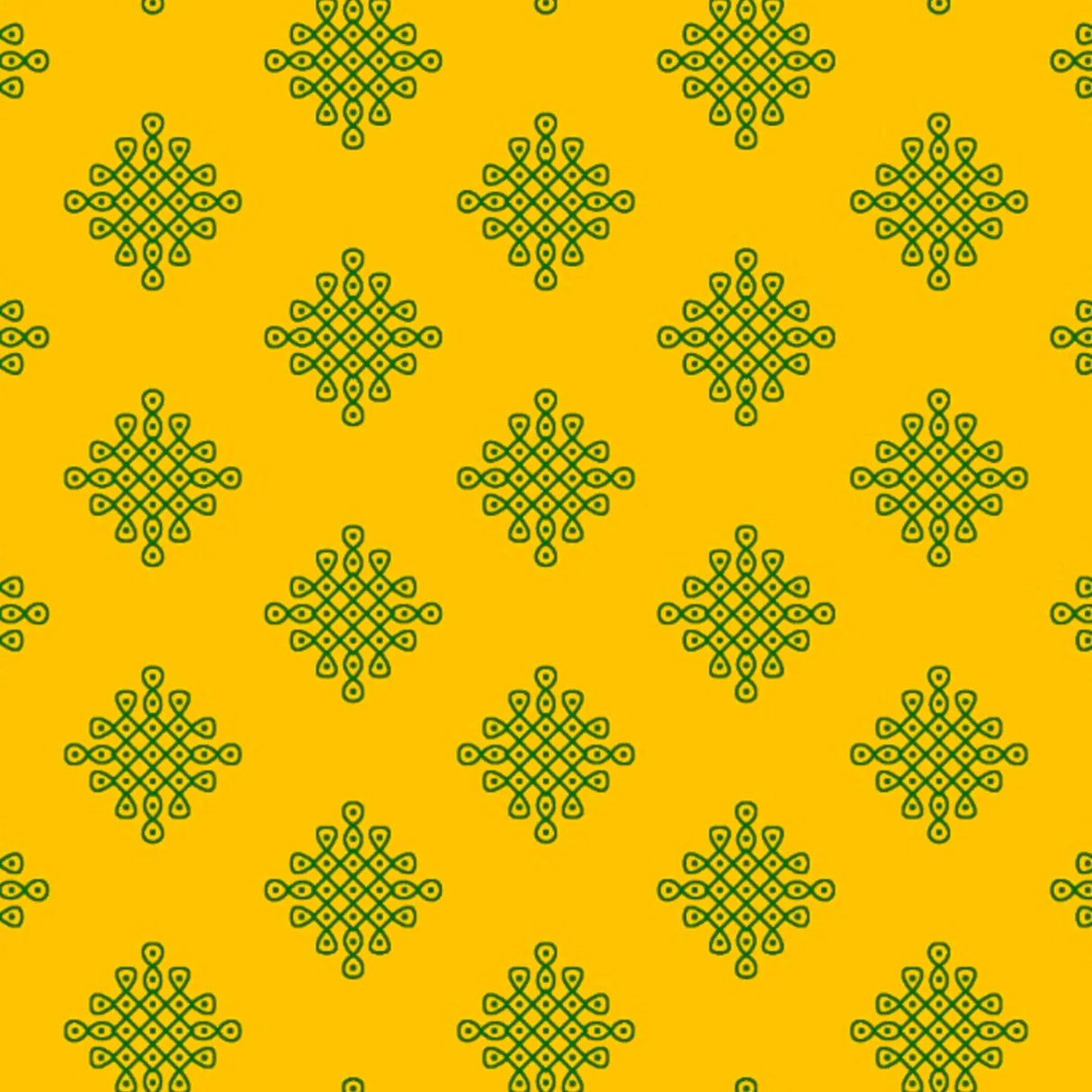 Kolam Rangoli Backdrop Indian Traditional Cloth Backdrop Photo Decor Banner Pooja Room Decor Decorative Cloth Dot Kolam Backdrop for Diwali Ganesha Puja Wedding Housewarming Gift - LoveNspire