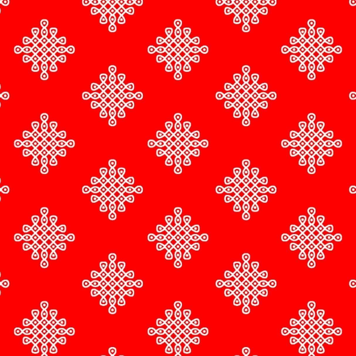 Kolam Rangoli Backdrop Indian Traditional Cloth Backdrop Photo Decor Banner Pooja Room Decor Decorative Cloth Dot Kolam Backdrop for Diwali Ganesha Puja Wedding Housewarming Gift - LoveNspire