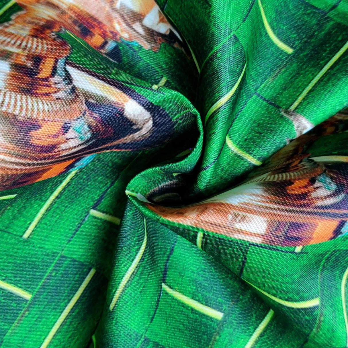 Krishna with Cow Backdrop Indian Traditional Cloth 5x8 Feet Backdrop Pooja Wall Decor Indian Wall Art Photo Decor Banner Indian Janmashtami Decor Decorative Pooja Cloth - LoveNspire