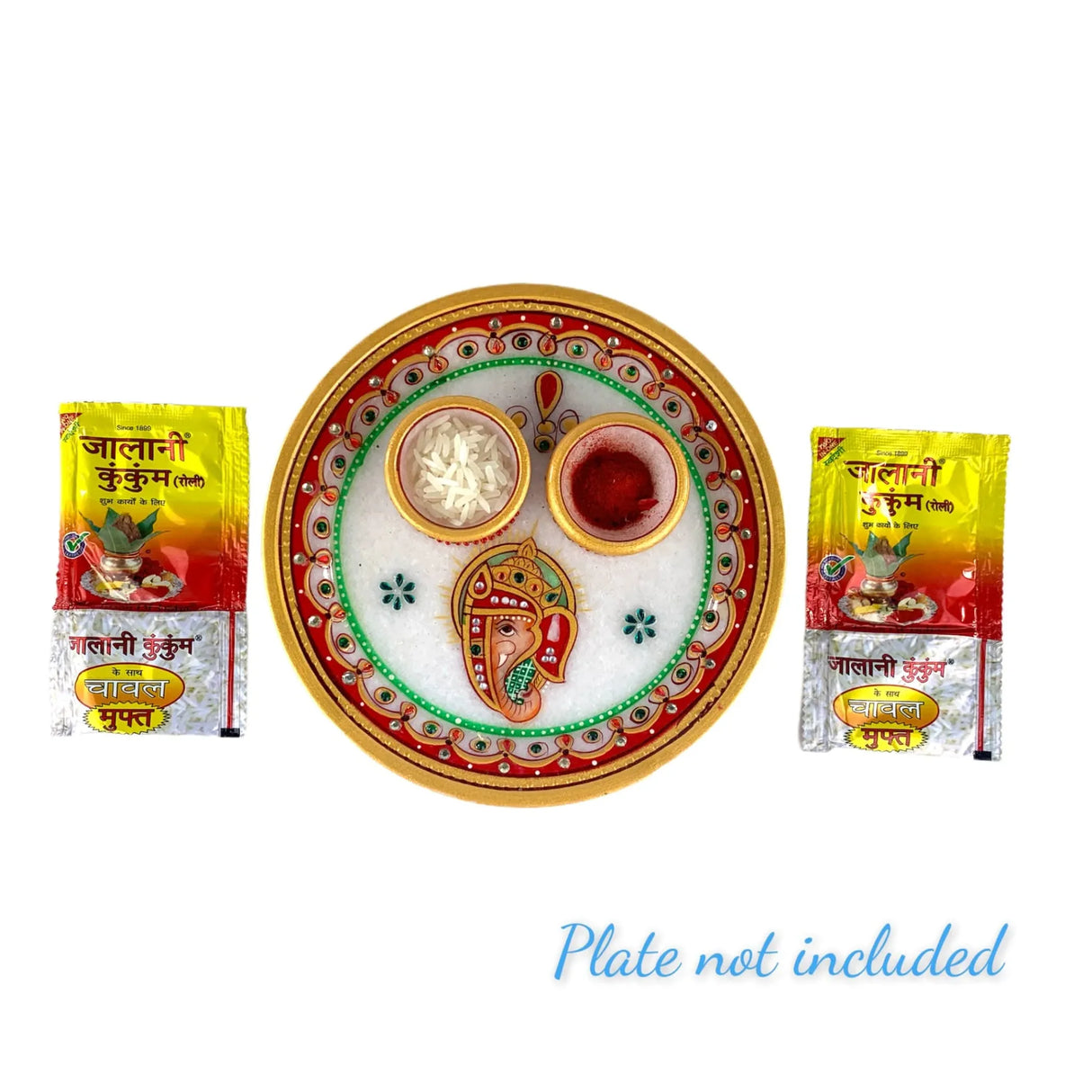 Kumkum, Roli Chawal, Rakhi, Pooja Item, Pooja Favor, Rakhsha Bhandan, Hindu Wedding - LoveNspire