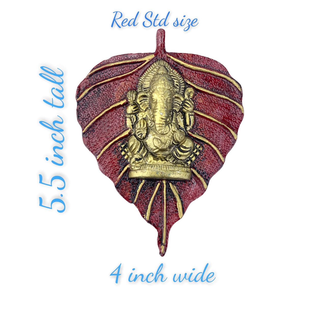 Leaf Ganesha Return Gift, Diwali Navrathri Decoration, Ganesh Wall Decor,housewarming Gift,indian Wedding, Pooja Puja Favor, Idol Statues, Feng Shui - LoveNspire