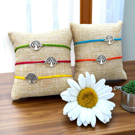 2CT Tree of Life Charm Rakhi for Brother, Raksha Bandhan, Rakhi, Raksha Bandhan Card, Tree of Life Rakhi, Rakhi for Bhai - LoveNspire