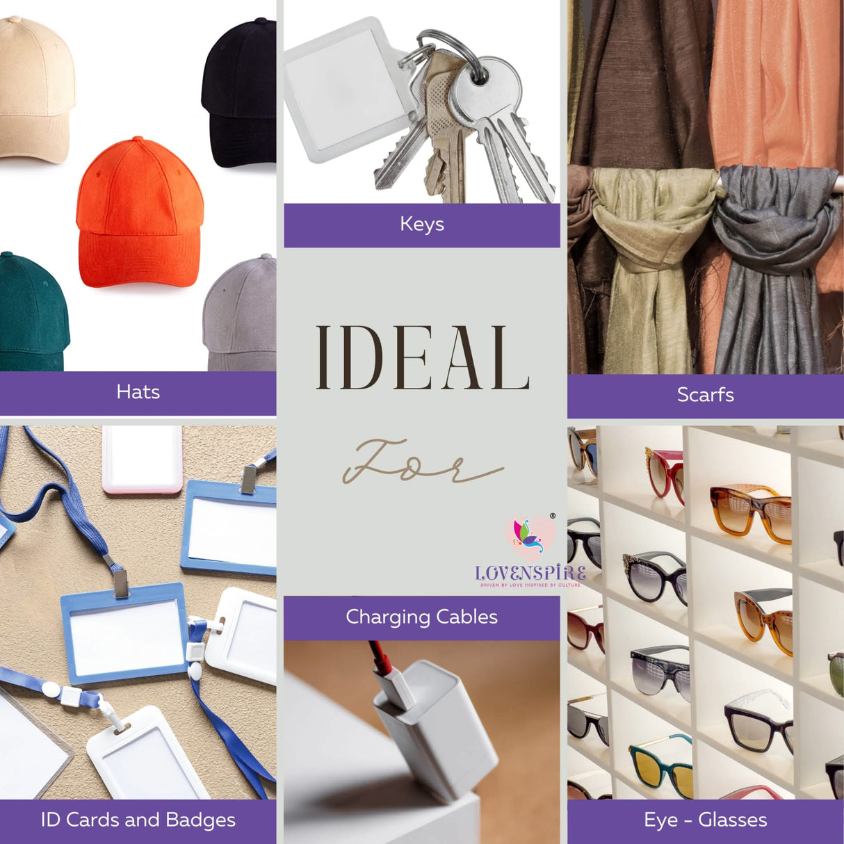 Lord Ganesha Key Holder Home Decor Key Hooks for Wall Hanging Hand Crafted Decorative Showpiece Key Organizer Office Entryway Hallway Living Room Wall Mounted with 3 Hooks Housewarming Gift - LoveNspire