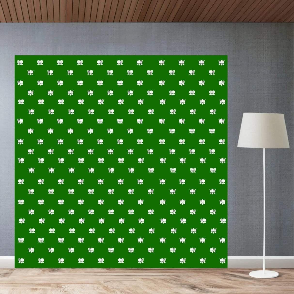 Lotus Backdrop Indian Traditional Cloth Indian Festival Decor Indian Pooja Wall Decor Indian Wall Art Photo Decor Banner Decorative Pooja Cloth Hindu Wedding Favor - LoveNspire