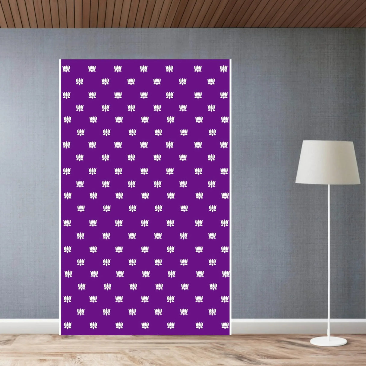 Lotus Backdrop Indian Traditional Cloth Indian Festival Decor Indian Pooja Wall Decor Indian Wall Art Photo Decor Banner Decorative Pooja Cloth Hindu Wedding Favor - LoveNspire