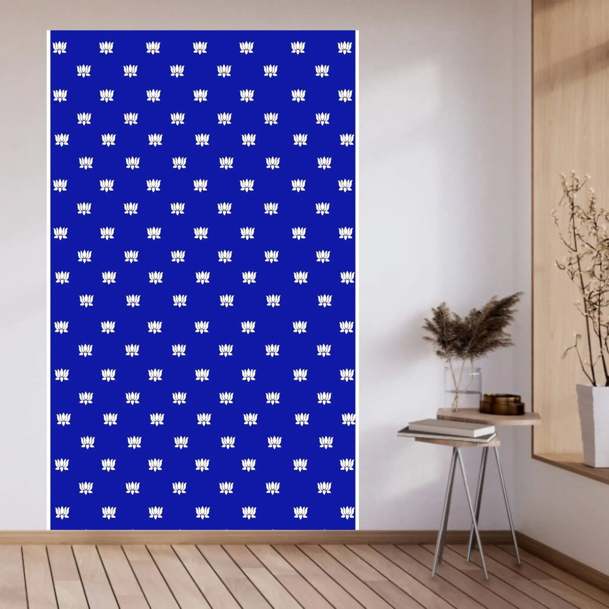 Lotus Backdrop Indian Traditional Cloth Indian Festival Decor Indian Pooja Wall Decor Indian Wall Art Photo Decor Banner Decorative Pooja Cloth Hindu Wedding Favor - LoveNspire