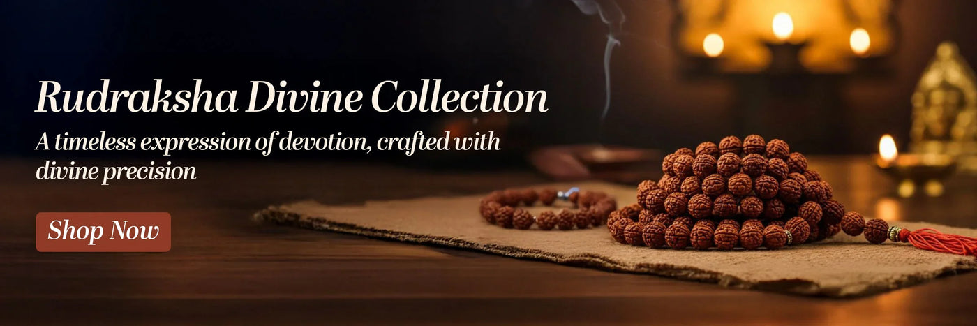 Rudraksha Divine Collection Rudraksha Jewelry Spiritual Items and Pooja Essentials – LoveNspire