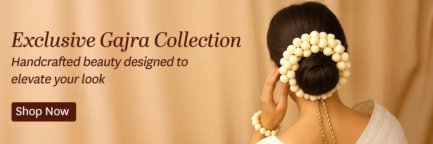 Gajra for Hair | Indian & Artificial Flower Gajra for Hair