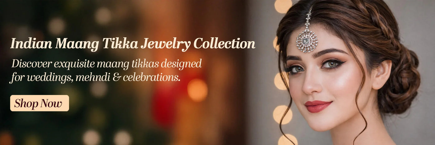 Maang Tikka - Indian Forehead Jewelry Collection