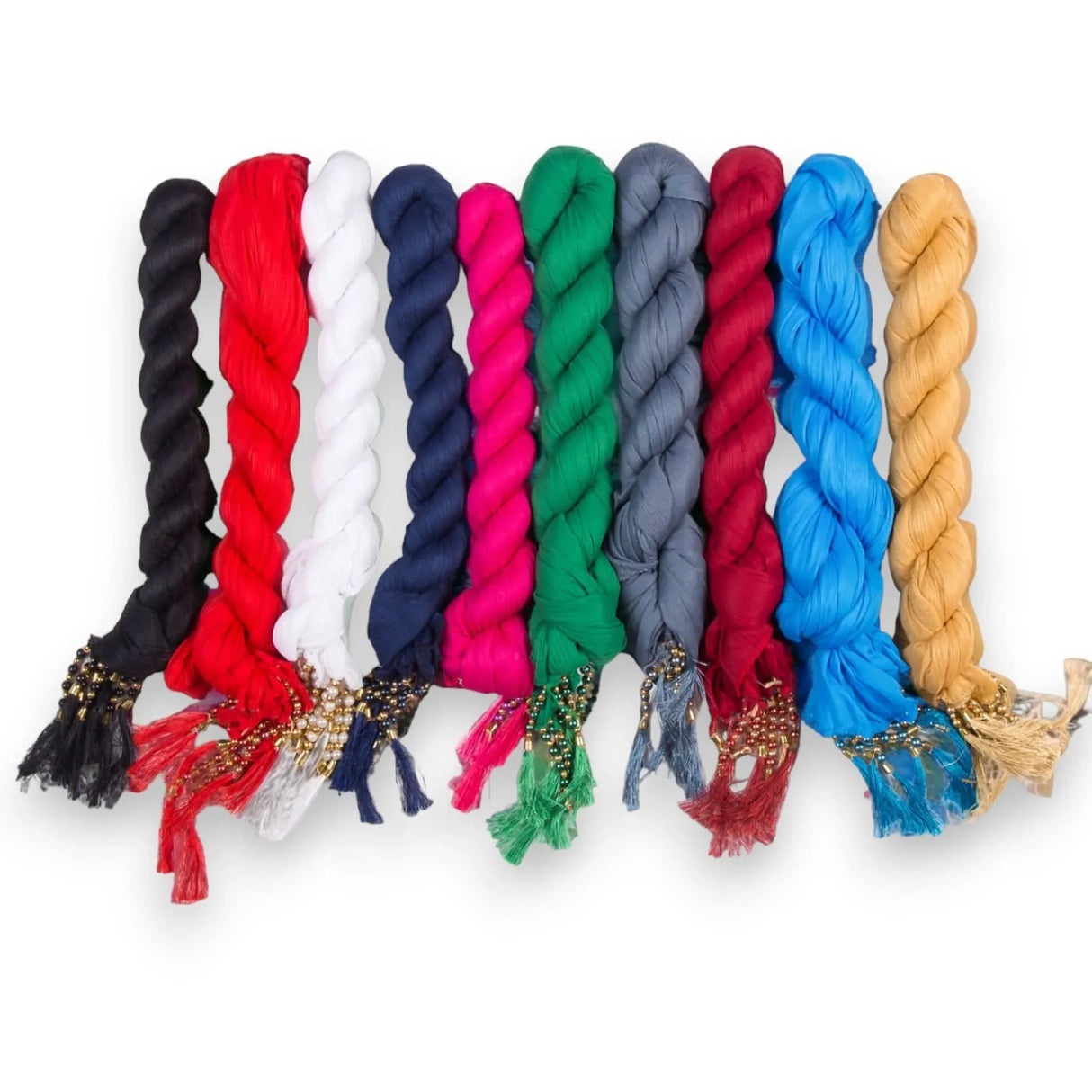 Lycra Dupatta for Women Plain Scarf Shawl Wrap Soft Indian Wedding Lightweight Dupatta with Tassels Lace - LoveNspire