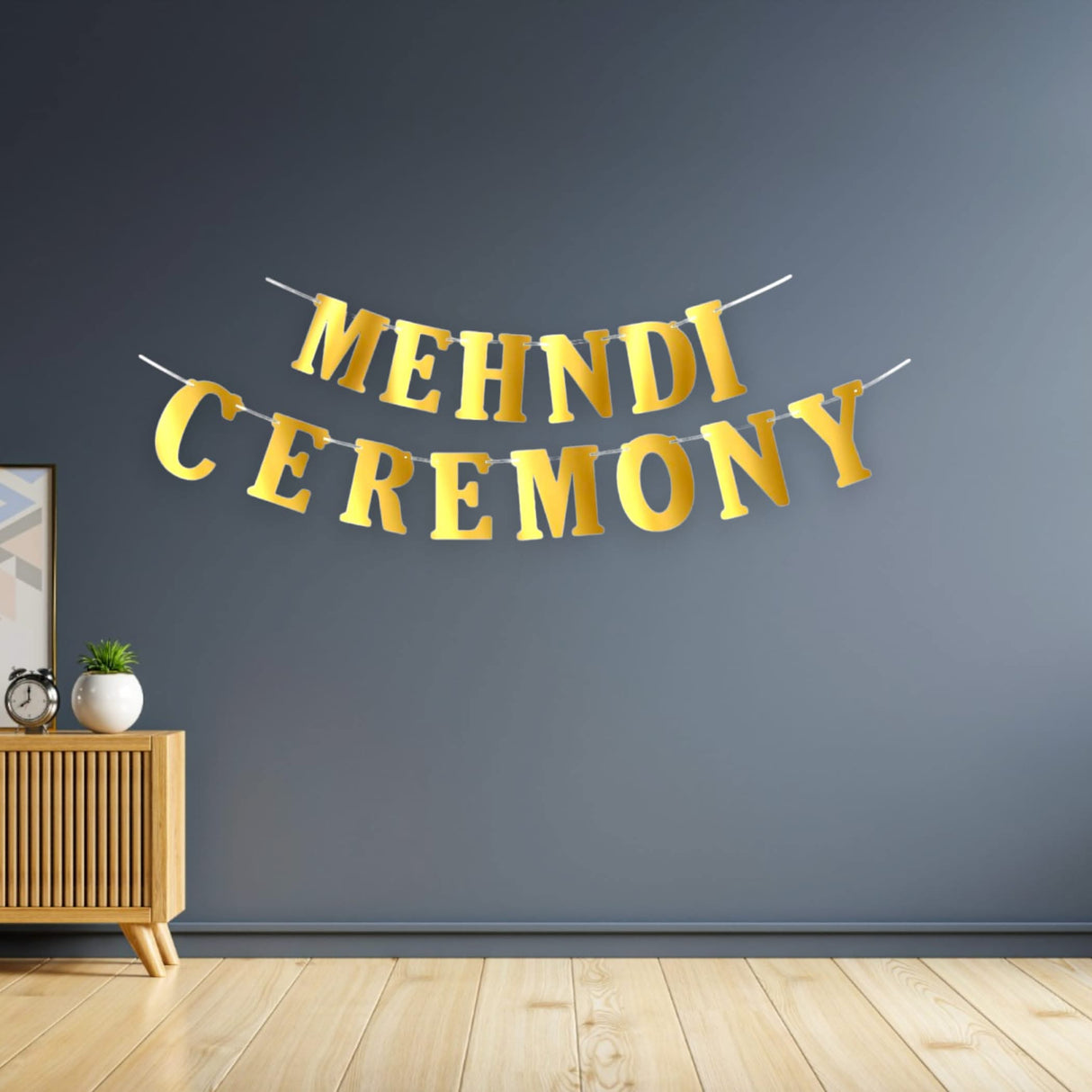 Mehndi Ceremony Banner Bunting Diy Indian Wedding Banner Sign Mehendi Backdrop Decoration Party Decorations Letter Banner Kit -mehendi Signs - LoveNspire