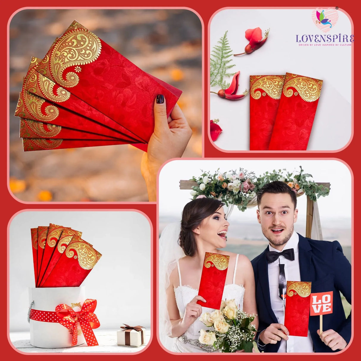 Money Envelopes for Cash Gifts Assorted Color Paisley Designs Money Holder Card Fancy Packet Lifafa Shagun Gift Envelope for Christmas Diwali Easter Birthday Wedding Eid - LoveNspire