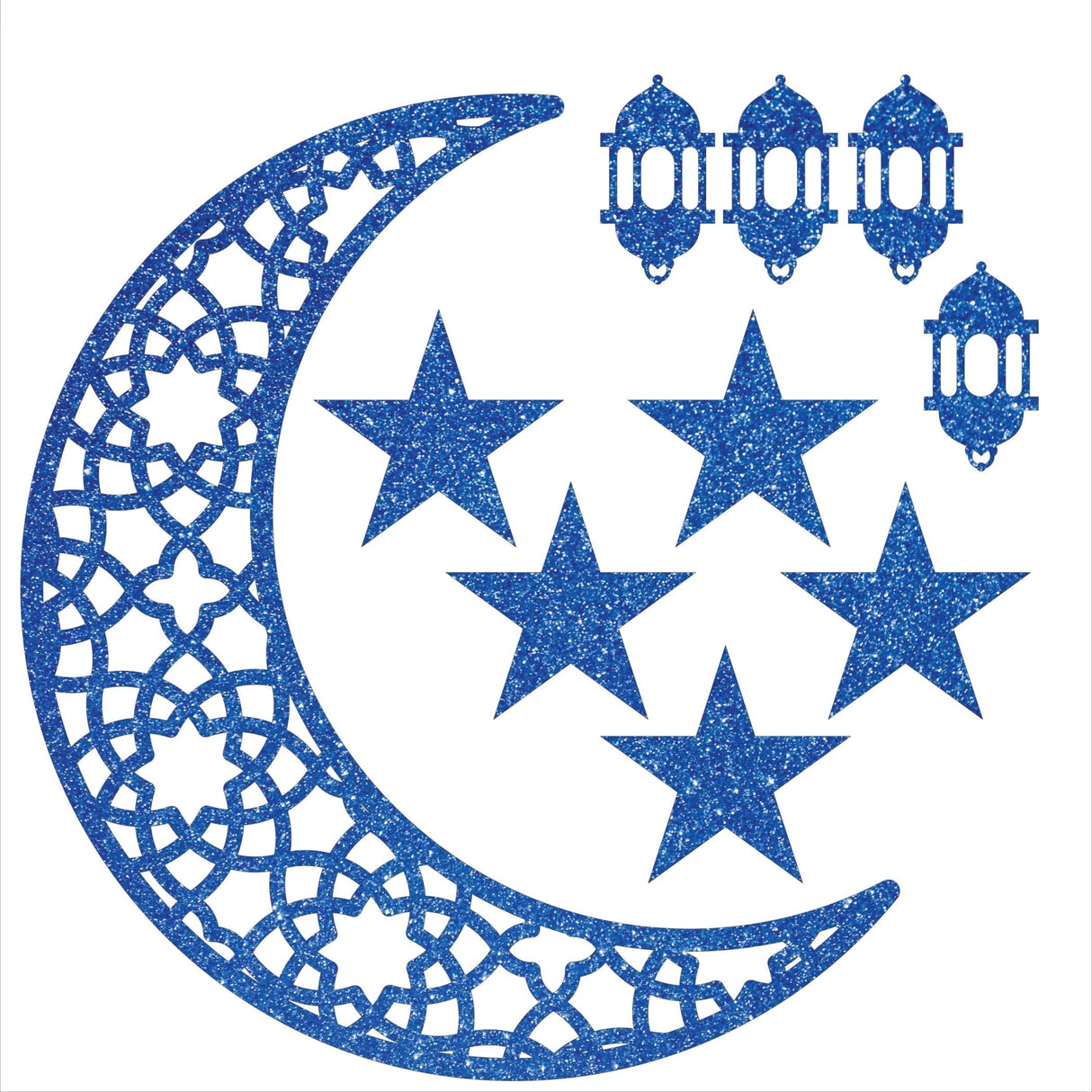 Moon Cutout for Backdrop, Eid Decoration, Moon Centerpiece Cut Out, Moon Cutout, Eid Mubarak, Eid Moon Stars, Eid Stars - LoveNspire