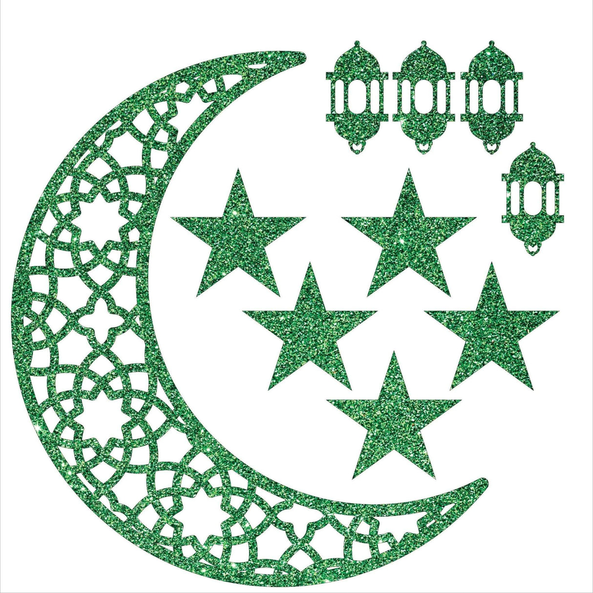 Moon Cutout for Backdrop, Eid Decoration, Moon Centerpiece Cut Out, Moon Cutout, Eid Mubarak, Eid Moon Stars, Eid Stars - LoveNspire