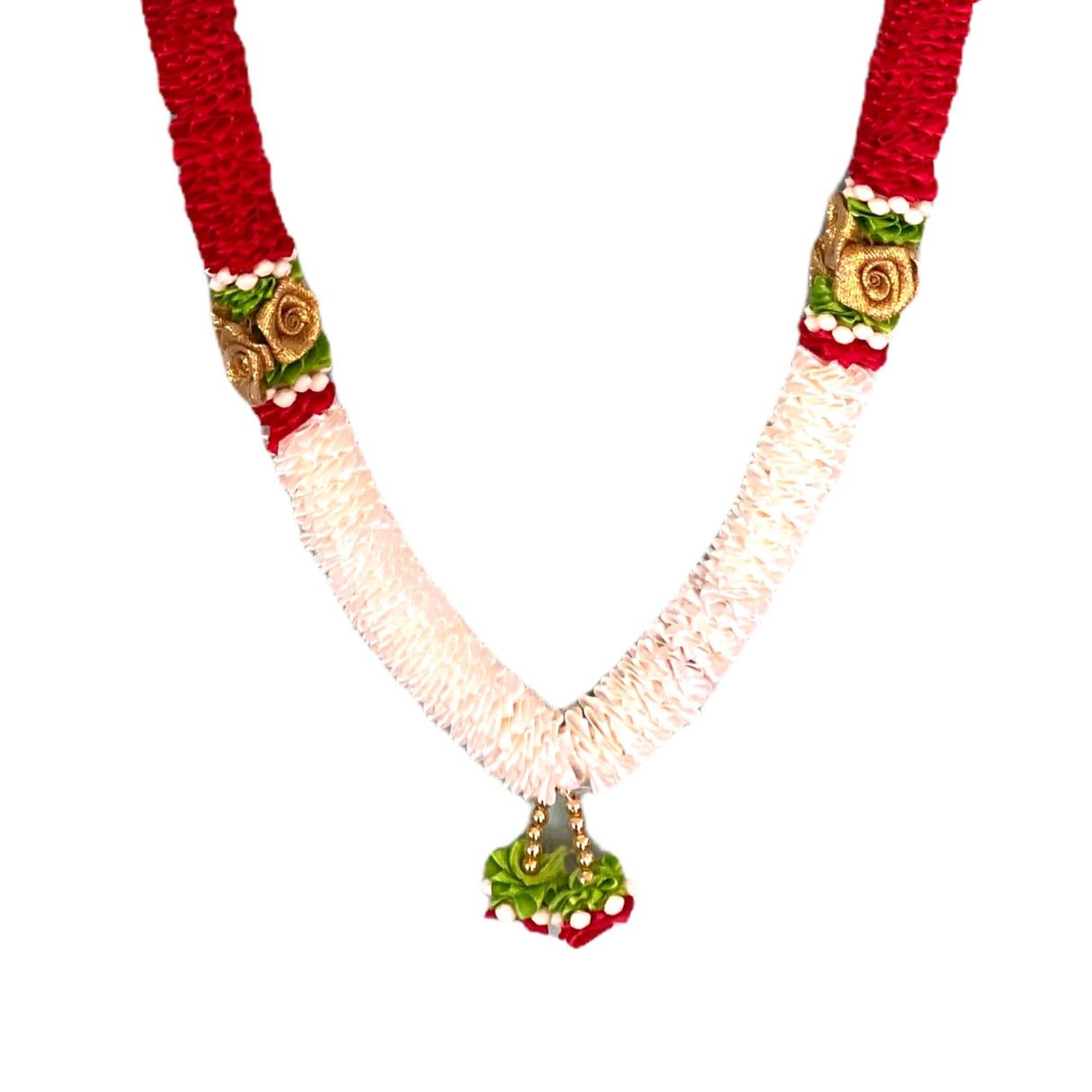 Pack of 2 Varmala Wedding Garland Artificial Red Rose Varmala Indian Milini Mala Indian Wedding Haar Bride and Groom Mala Muslim Arab Punjabi Nika Event - LoveNspire