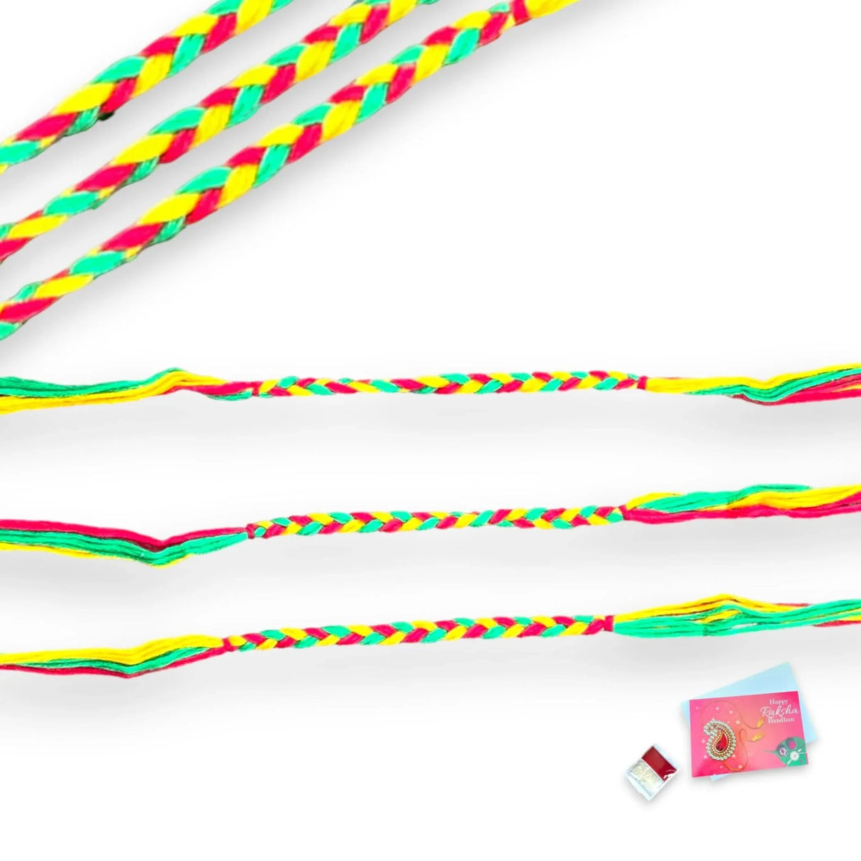 3CT Minimalist Rakhi for Brother, Rakhi Card, Rakhi Bracelet Rakasha Bandhan Handmade Rakhi Gifts Traditional Rakhi with Tika Roli Greeting Card - LoveNspire