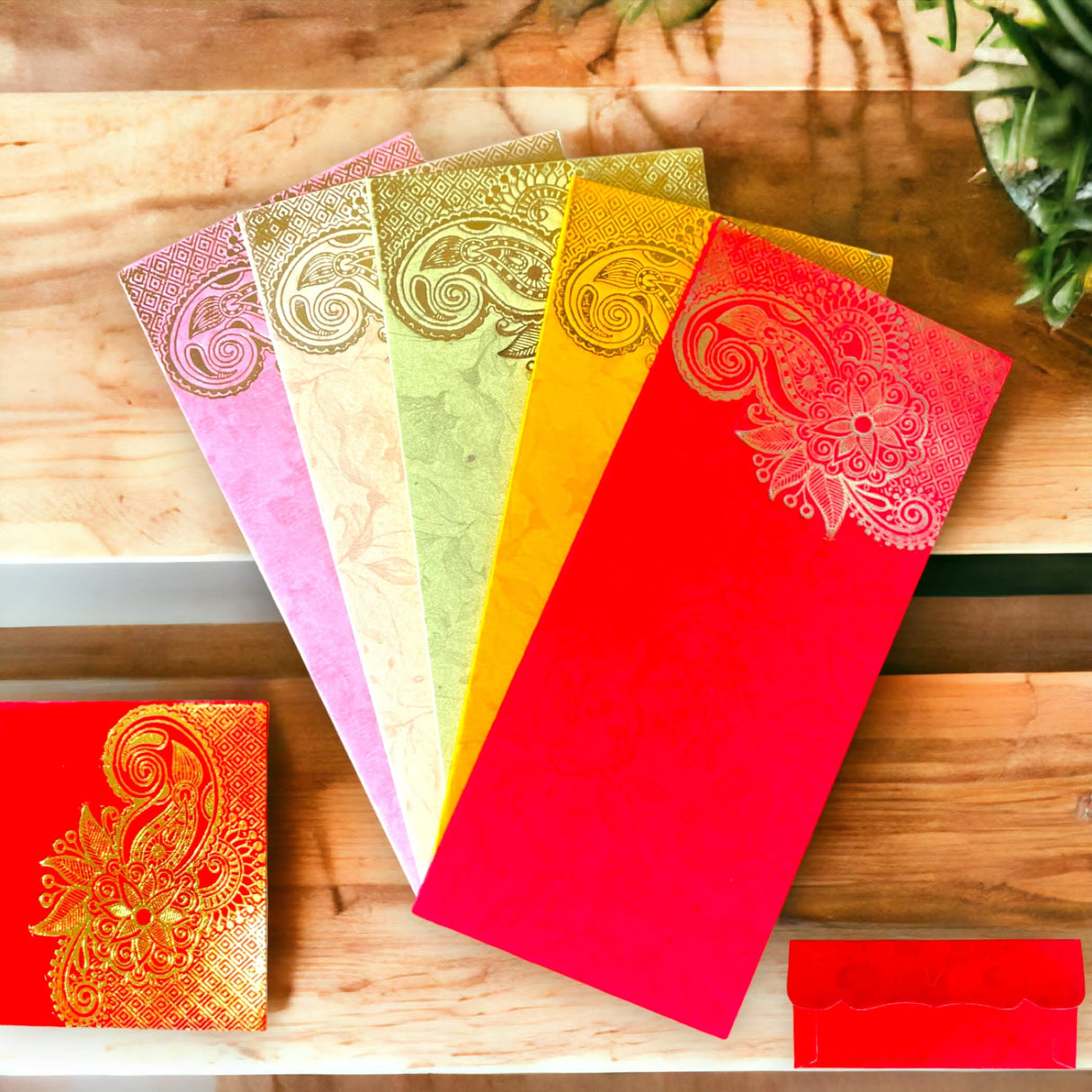 Paisley Shagun Money Envelopes, Lucky Cash Gift Envelope, Gifts Card Holder,currency, Tip Evenvolopes, Eid Diwali Christmas Wedding Chinese - LoveNspire