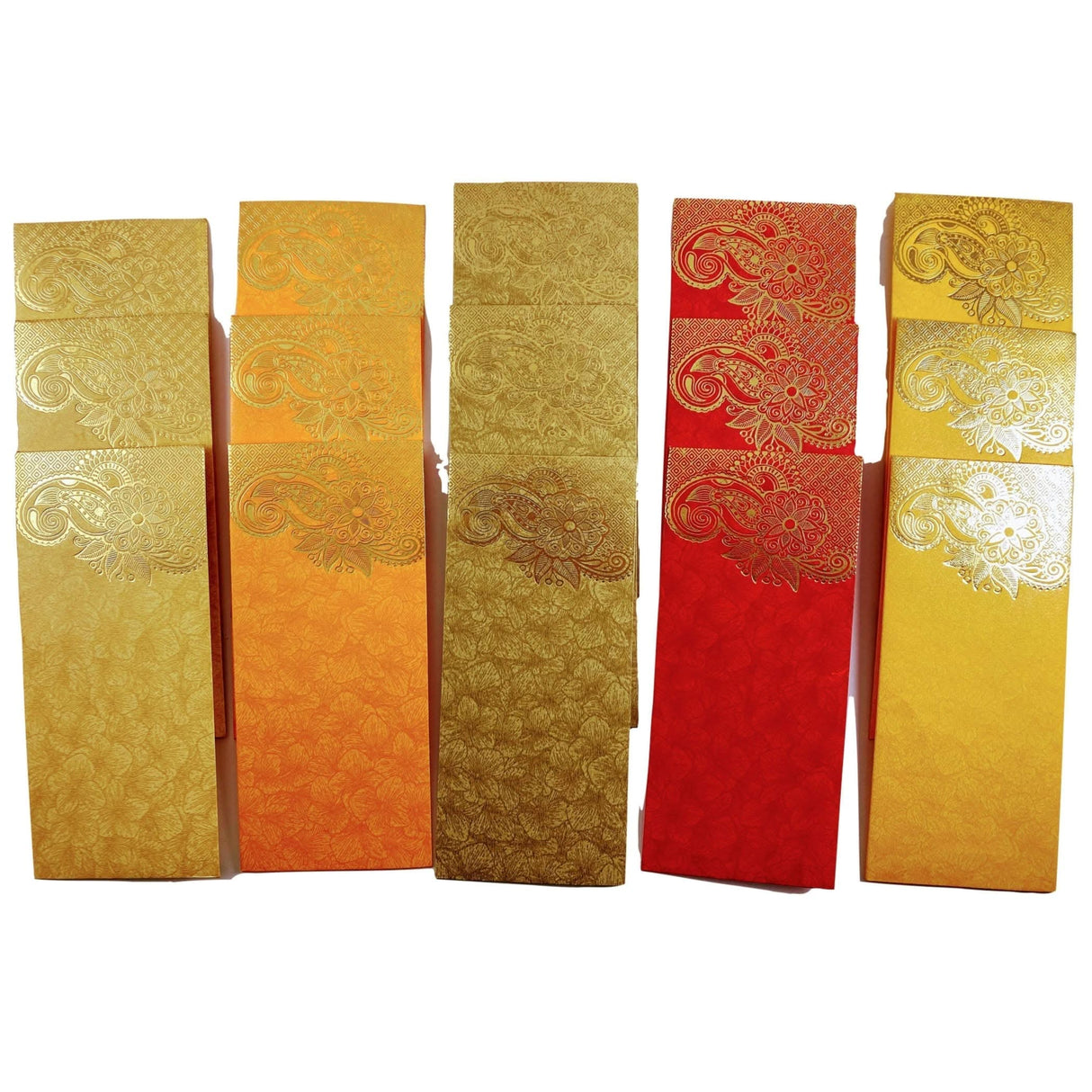 Money Envelopes for Cash Assorted Color Decorative Money Holder Card Paisley Paper Shagun Lifafa Gift Cards Lucky Cash Currency Holder Tip Envelopes Wedding Diwali Gift - LoveNspire