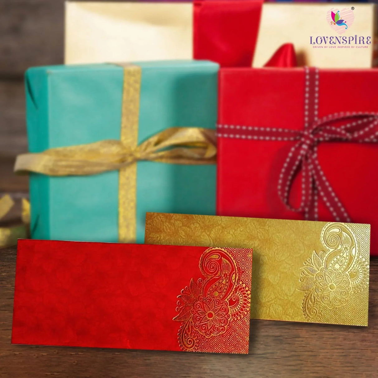 Money Envelopes for Cash Assorted Color Decorative Money Holder Card Paisley Paper Shagun Lifafa Gift Cards Lucky Cash Currency Holder Tip Envelopes Wedding Diwali Gift - LoveNspire
