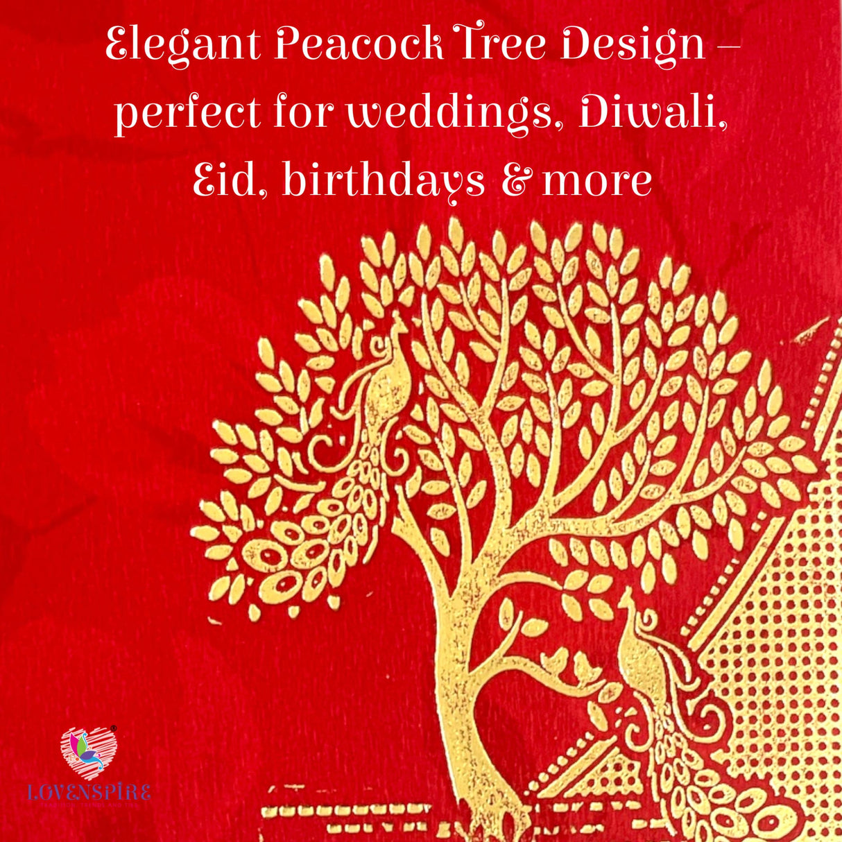 Shagun Gift Envelopes Assorted Color Peacock Tree Design Money Holder Fancy Packet Lifafa Money Envelope for Cash Gifts Christmas Diwali Easter Birthday Wedding Eid - LoveNspire
