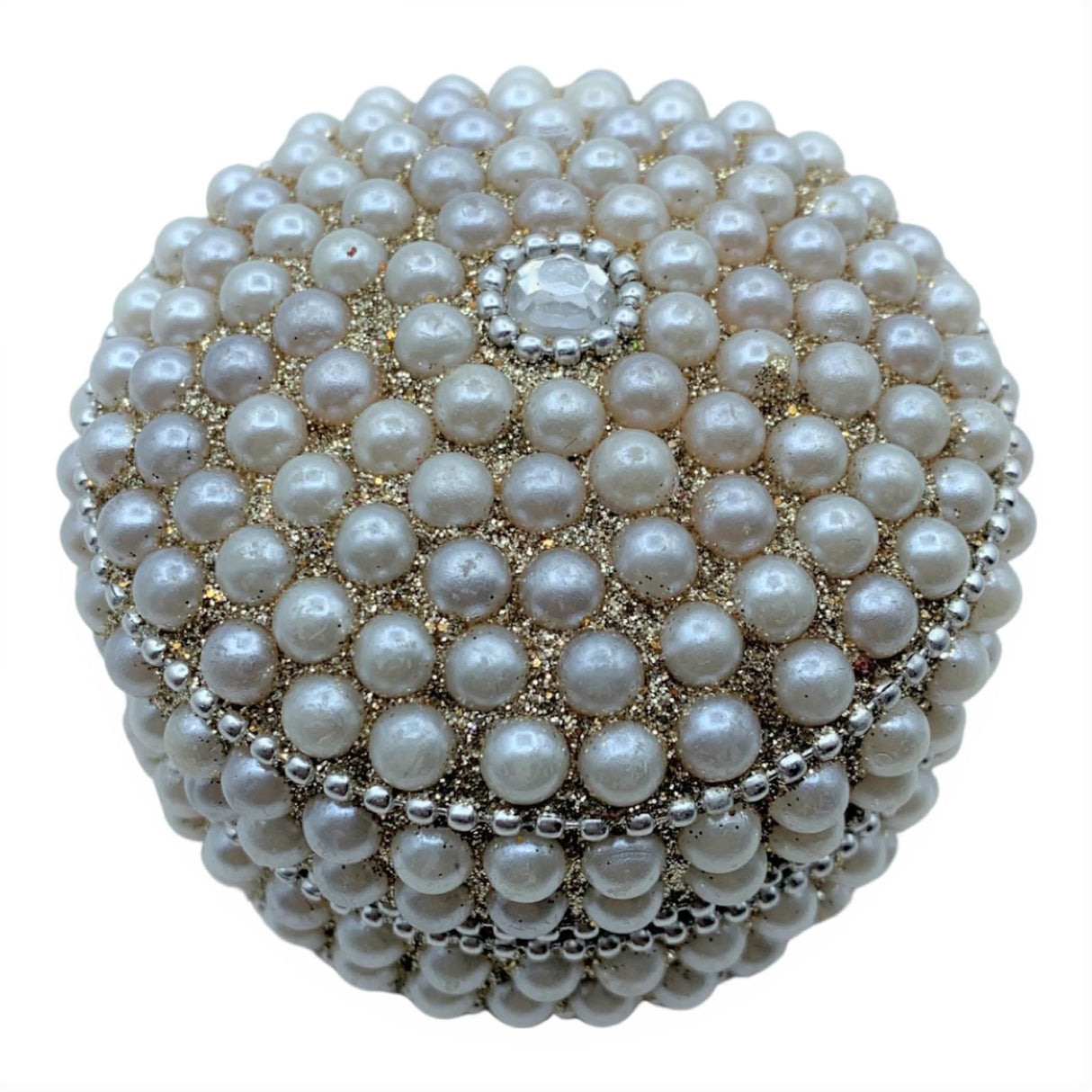 Pearl Jewelry Box for Women and Girls Travel Case Jewelry Organizer Gift Box Indian Pakistani Wedding Favor Diwali Gift for Mother’s Day Anniversary Housewarming - LoveNspire