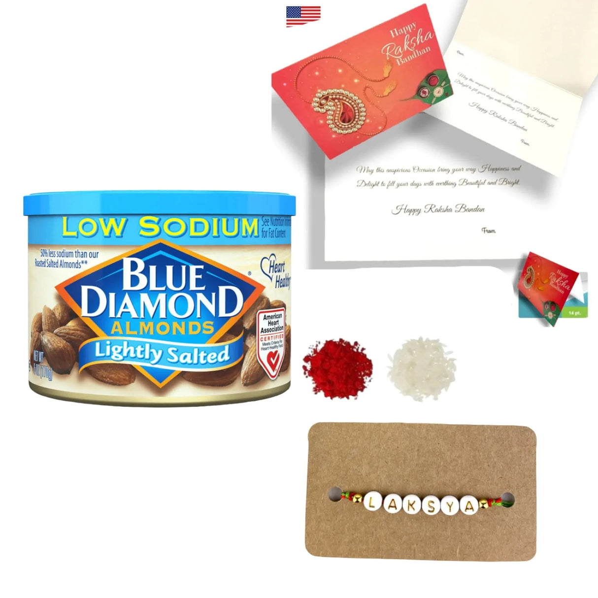 Personalized Name Rakhi for Brother Raksha Bandhan Designer Handmade Rakhi Thread for Bhaiya Custom Name Rakhi - Rakhi Gift Hamper Ferrero-rocher/ghirar-delli/kit-kat - LoveNspire