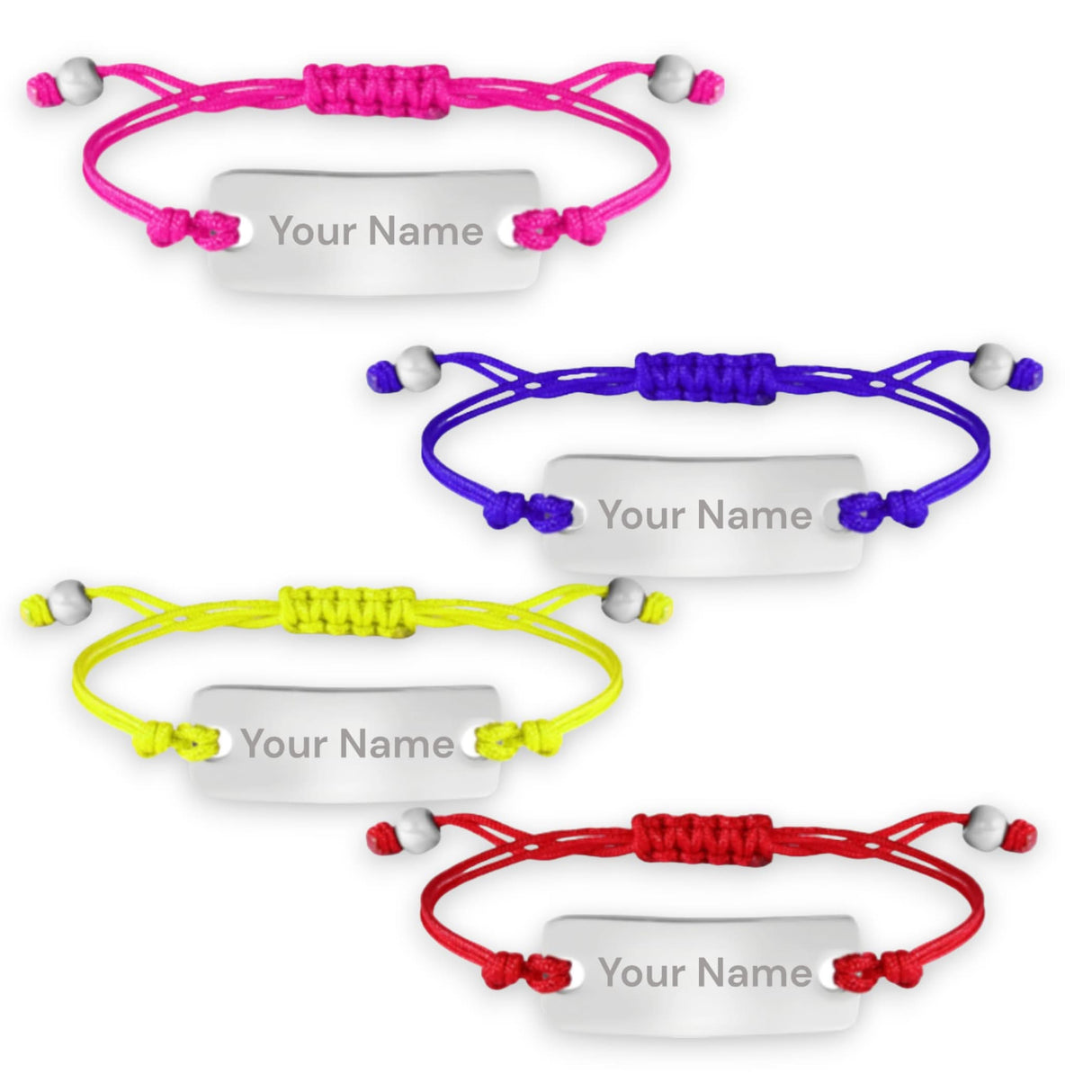 Personalized Stainless Steel Rakhi for Brother Custom Engraved Name Bracelet for Bhai Raksha Bandhan Customizable Thread Rakhi Gift Hamper with Roli Chawal Greeting Card - LoveNspire