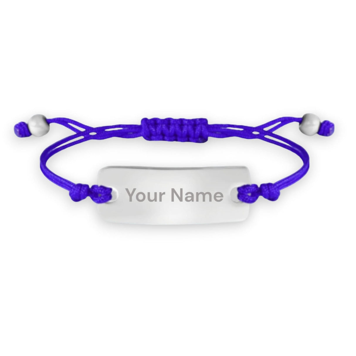 Personalized Stainless Steel Rakhi for Brother Custom Engraved Name Bracelet for Bhai Raksha Bandhan Customizable Thread Rakhi Gift Hamper with Roli Chawal Greeting Card - LoveNspire