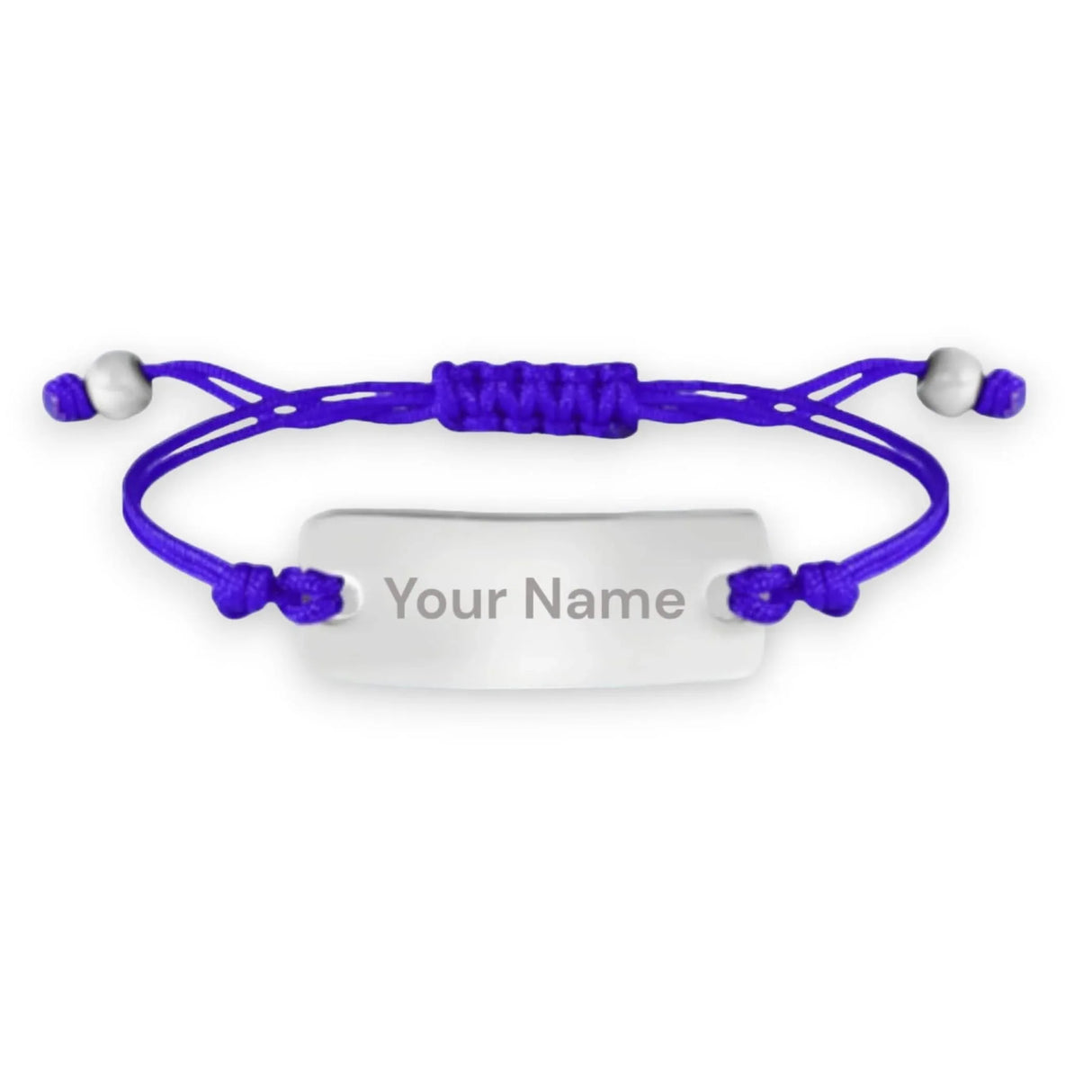 Personalized Stainless Steel Rakhi for Brother Custom Engraved Name Bracelet for Bhai Raksha Bandhan Customizable Thread Rakhi Gift Hamper with Roli Chawal Greeting Card - LoveNspire