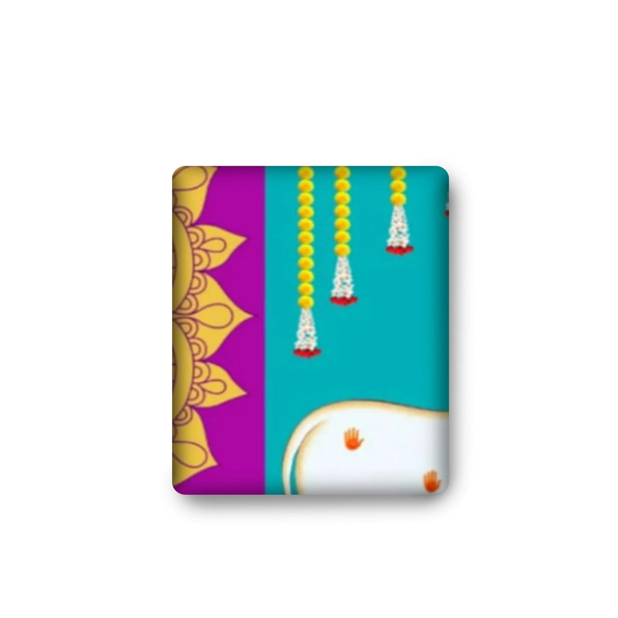 Pichwai Cow Print Backdrop 5x8 Feet Backdrop Indian Traditional Cloth Satnaryan Pooja Decor Indian Pooja Wall Decor Indian Wall Art Photo Decor Banner Decorative Cloth Wedding Favor - LoveNspire