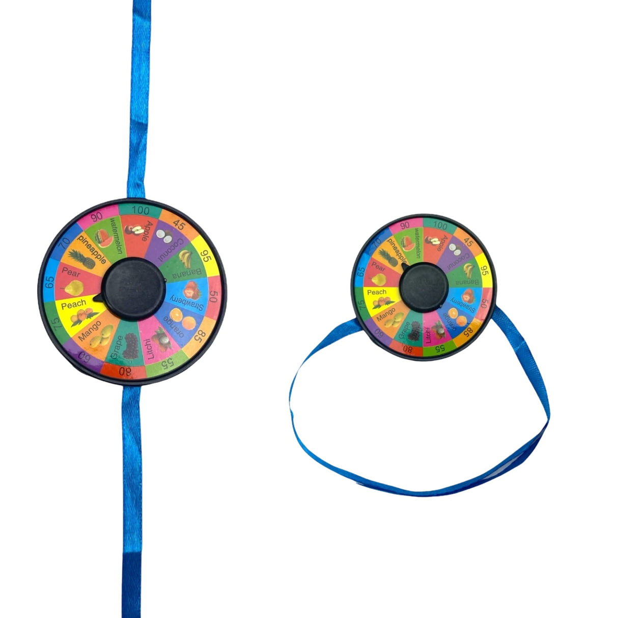 2CT Pin Wheel Rakhi Brother and Sister Rakshabandhan Hindu Festival Rakhi Bracelet with Card - LoveNspire