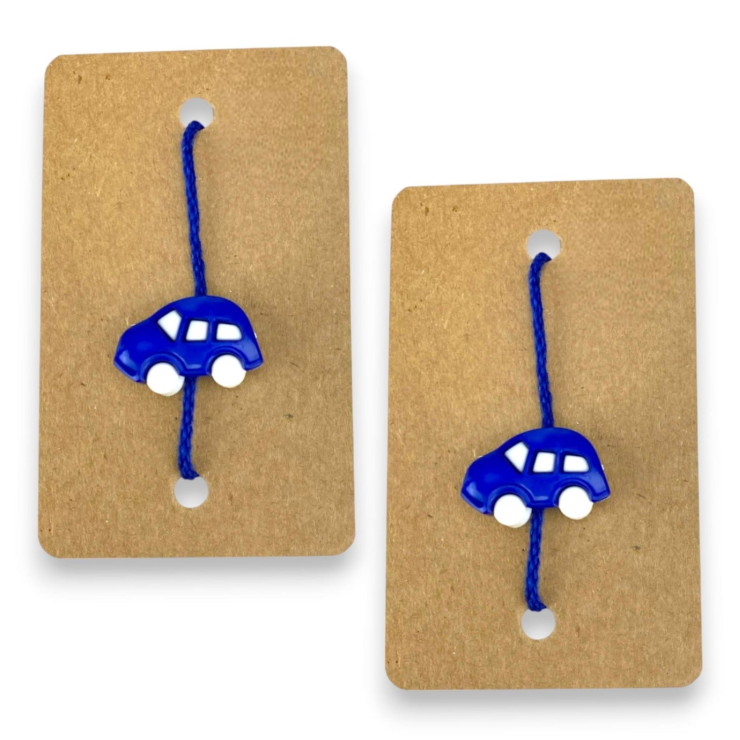 Set Of 2 Cute Cartoon Rakhi Featuring Adorable Car Designs Thread Perfect Rakhi for Brother Raksha Bandhan Bracelets for Bhai Bhaiya - LoveNspire