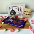 Rakhi Gift Hamper Rakhi for Brother with Gift Set - Rakhi with Haldi Kumkum Holder Roli Chawal - Raksha Bandhan Bracelet Rakhi for Bhai Bhabhi - LoveNspire