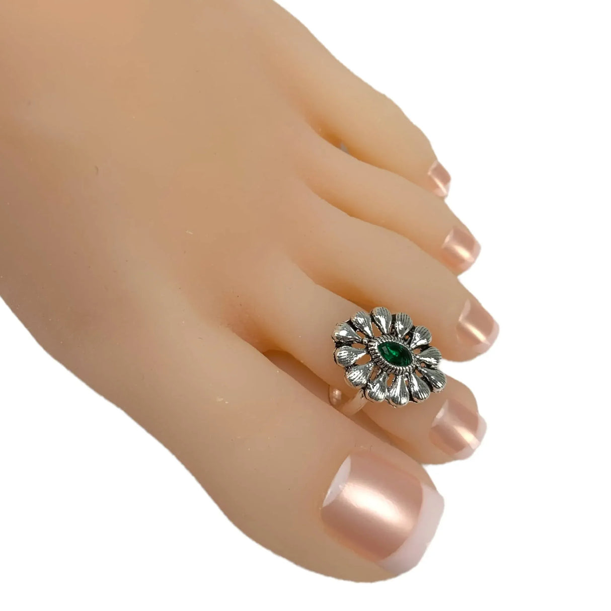 Real Silver Adjustable Silver Toe Rings Pair Indian Bichiya Feet Accessories Tribal Toe Rings Summer Beach Jewelry Comfort Fit Toe Rings for Women - LoveNspire