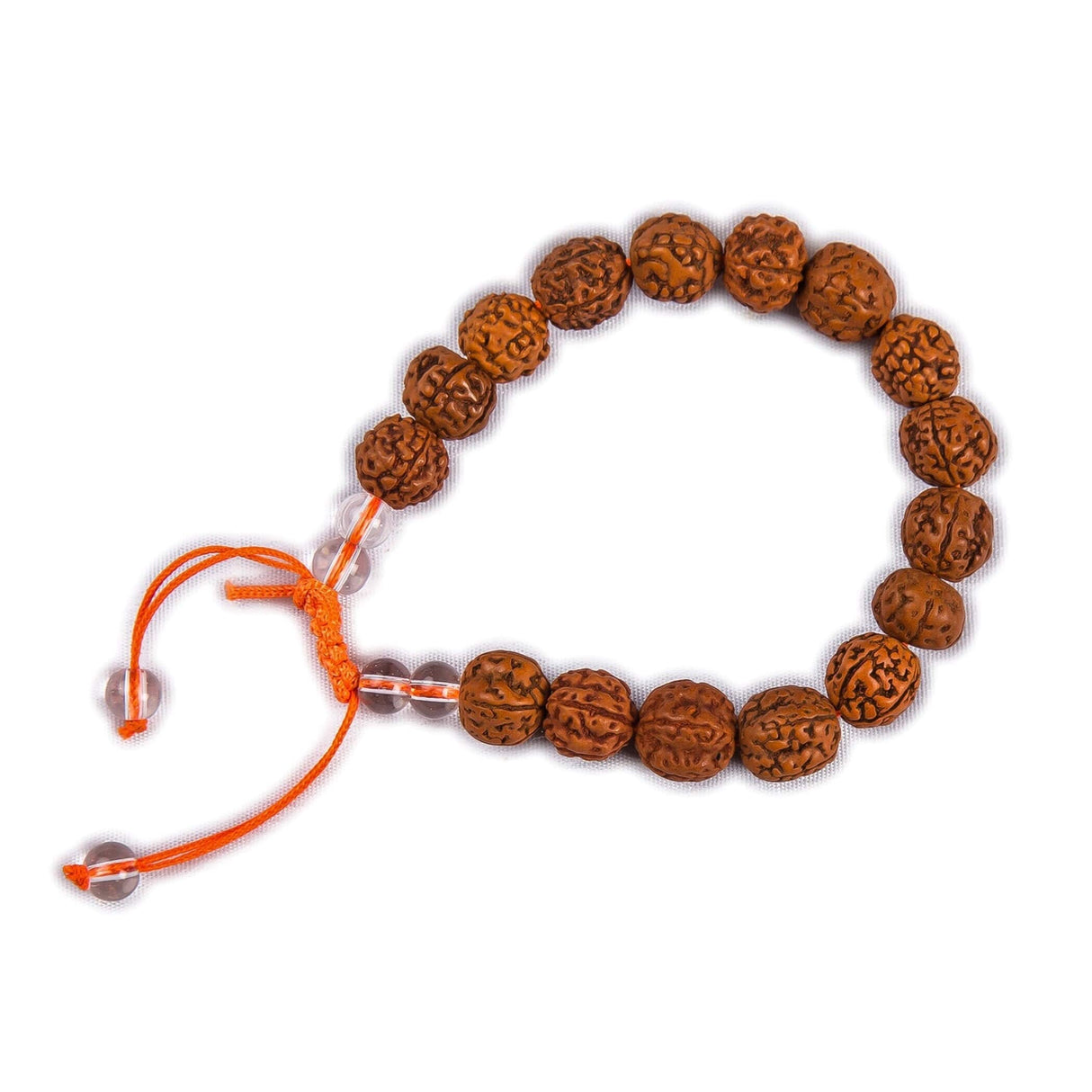 5 Mukhi Rudraksha Bracelet Suitable for Yoga, Meditation 5 Face Nepali Rudraksh Natural Healing Mala Wrist Band Bead Adjustable Bracelet Daily Fashion Wear Men (approx. 8.5 Mm) - LoveNspire