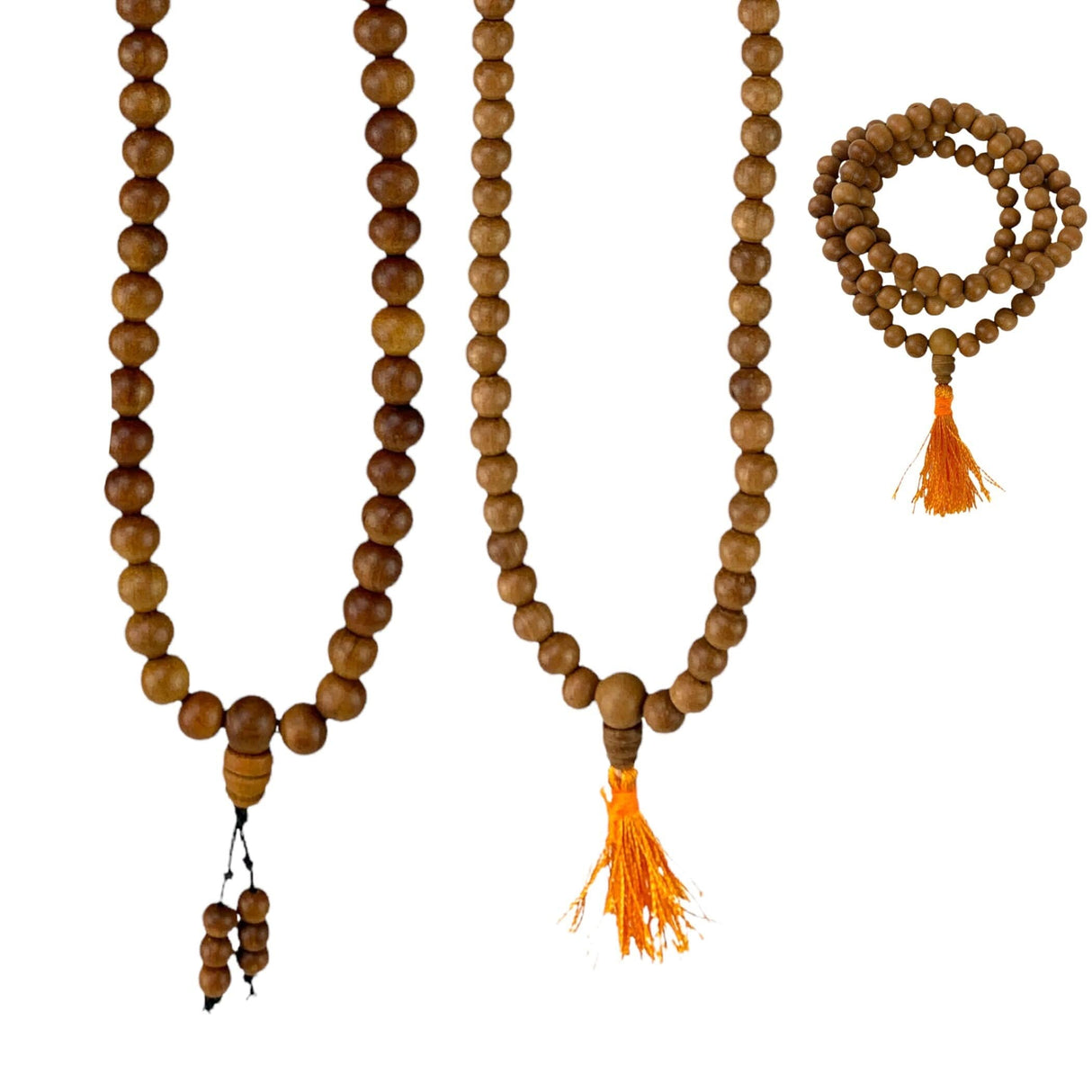 Sandalwood Mala, Sandalwood Japa Mala, 108 Meditation Mala, Buddhist Mala, 108 Mala Beads, Sandalwood Rosary, Hindu Prayer Mala, 108 Mala Necklace - LoveNspire