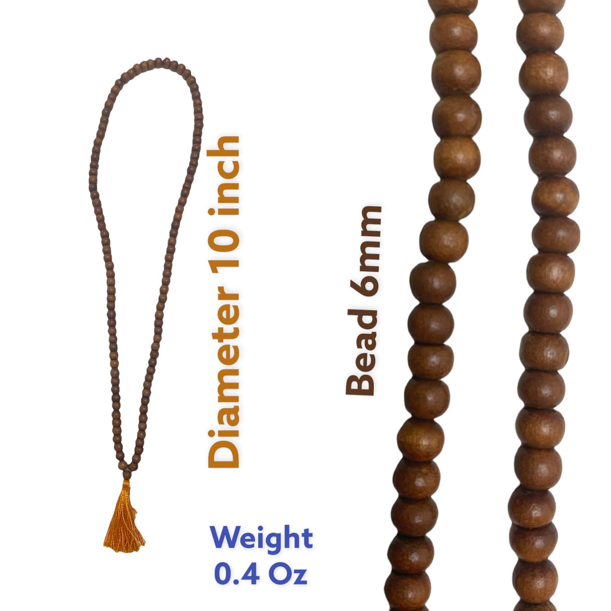 Sandalwood Mala, Sandalwood Japa Mala, 108 Meditation Mala, Buddhist Mala, 108 Mala Beads, Sandalwood Rosary, Hindu Prayer Mala, 108 Mala Necklace - LoveNspire