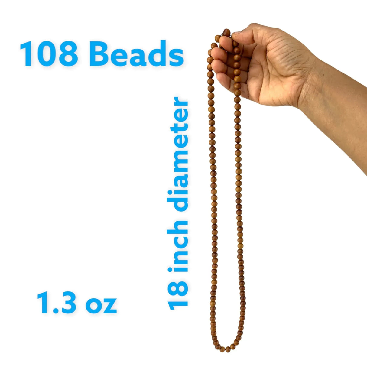 Sandalwood Mala, Sandalwood Japa Mala, 108 Meditation Mala, Buddhist Mala, 108 Mala Beads, Sandalwood Rosary, Hindu Prayer Mala, 108 Mala Necklace - LoveNspire