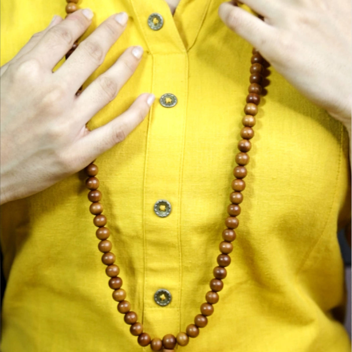 Sandalwood Mala, Sandalwood Japa Mala, 108 Meditation Mala, Buddhist Mala, 108 Mala Beads, Sandalwood Rosary, Hindu Prayer Mala, 108 Mala Necklace - LoveNspire